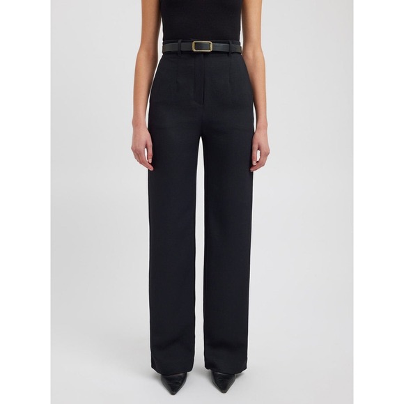Commense Business Casual Pockets Straight  Pants Dress Career Black Size S - Picture 1 of 6